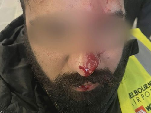 Melbourne Airport security guard Singh was allegedly violently attacked by an Uber driver because he asked the driver to leave the taxi rank.