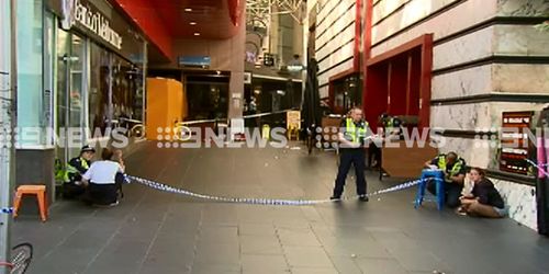 Man stabbed at Melbourne Central train station