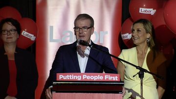 NSW Opposition Leader Michael Daley conceded he got details muddled when participating in a live television debate. (AAP Image/Lukas Coch)