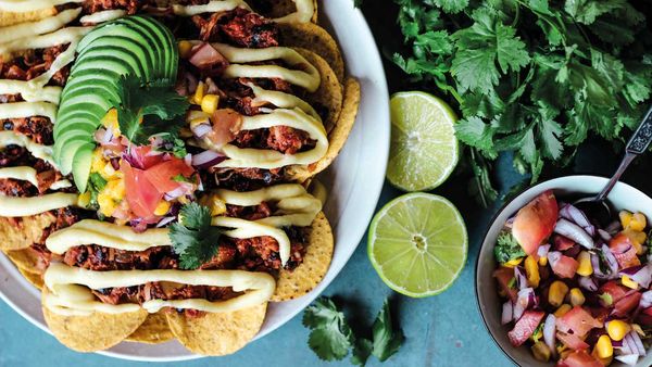 Sam Murphy's ultimate vegan black bean nachos recipe