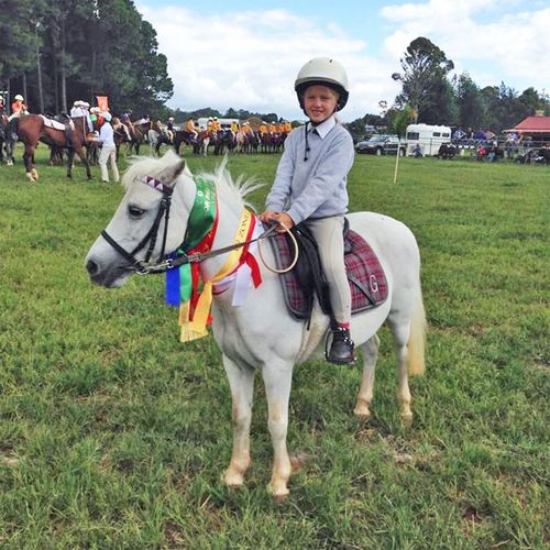 A keen and passionate horse lover, Lauren has been riding all her life, her mother Leanne Grocott says.