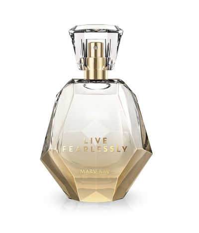 <p><a href="http://beautydirect.marykay.com.au/ProductDetails/fragrance/women/new-live-fearlessly-eau-de-parfum" target="_blank">Mary Kay Live FearlesslyEDP (50ml), $62.</a></p>
<p>One very sophisticated,
floral woody fragrance. First impression includes Italian bergamot, ginger and
lush petals. At its heart, bold rose, lily of the valley and orchid, while the
lasting impression has a soft halo of woods, warmth and the caramel notes of
roasted tonka bean. Swoon.</p>