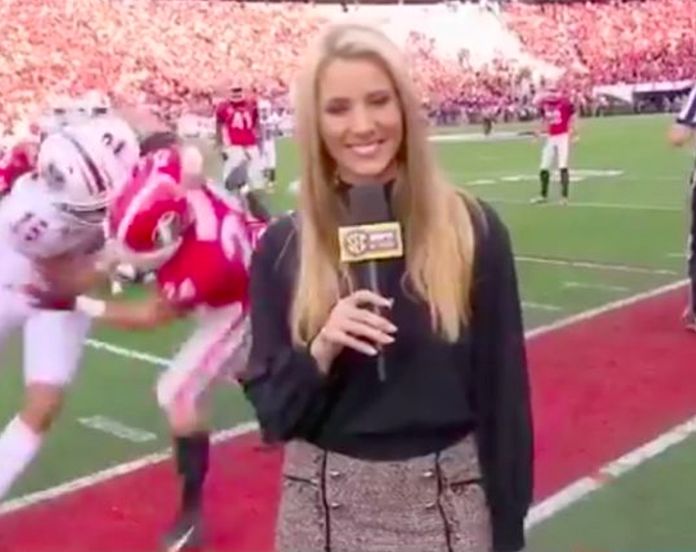 ESPN host Laura Rutledge replies to fan missing her from NFL Live