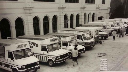 Ice-cream vans were a booming business in Glasgow in the late 1970s and early 1980s.