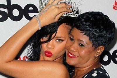 @badgirlriri: Queen, Goddess, Number One, Role Model, Angel..... A million words I can use to try to describe this courageous, fearless, selfless woman .... but at the end of the day no word makes her feel more special than MOM!!!