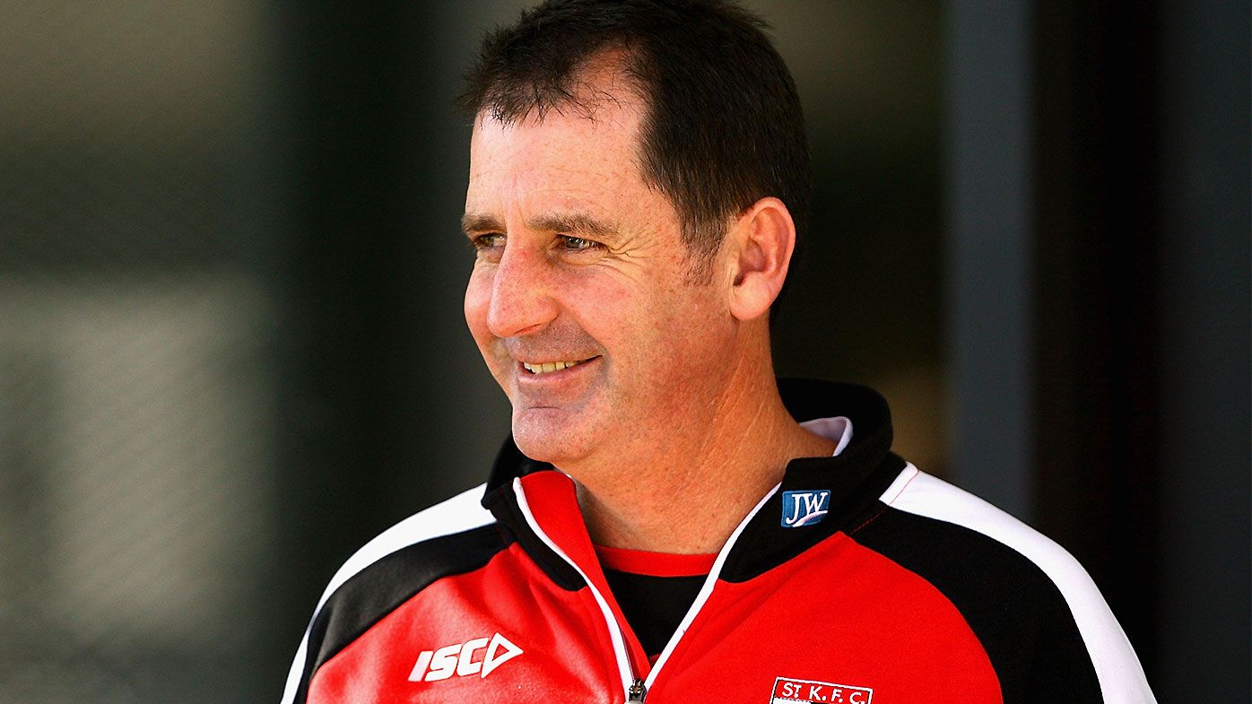 Ross Lyon pictured during his time as St Kilda coach in 2011