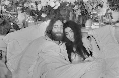 1969: Yoko One and John Lennon