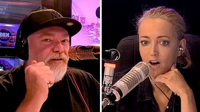 Kyle Sandilands and Jackie O Henderson