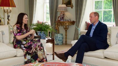 윌리엄 왕자와 재신다 아던