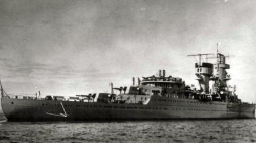 The HNLS De Ruyter was sunk by Japanese forces in 1942