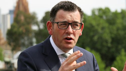 Victorian Premier Daniel Andrews made the announcement this morning. (AAP)