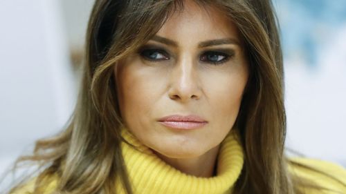 First Lady Melania Trump's spokesperson described the story as speculation, and as salacious.