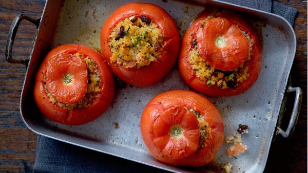 Clarissa Dickson Wright's stuffed tomatoes