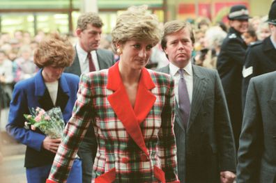 Princess Diana with former bodyguard Ken Wharfe