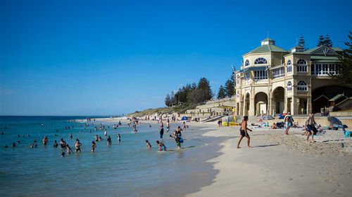 Cottesloe Beach in Perth.