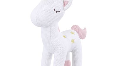 <a href="http://www.kmart.com.au/product/woven-unicorn/1182808" target="_blank">Kmart Woven Unicorn, $9.</a>