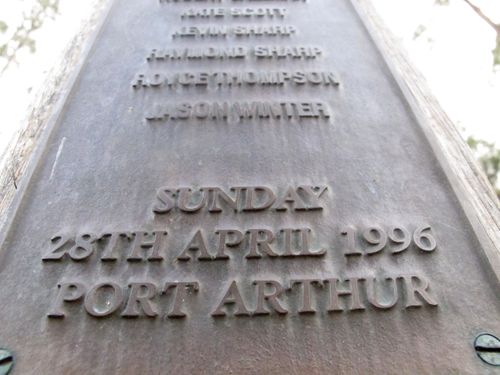 A memorial in Port Arthur honour the 35 people killed by a lone gunman. After the tragedy, the Australian government severely restricted ownership of semi-automatic firearms and pump-action shotguns and bought back nearly 700,000 guns from the public.