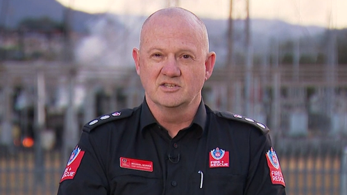 Chief Superintendent Michael Morris said the blaze could continue for days.