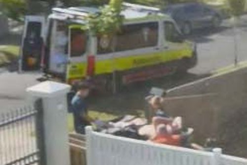 A man has been shot Brisbane.