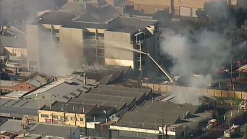 Brunswick abandoned factory fire deemed suspicious by authorities