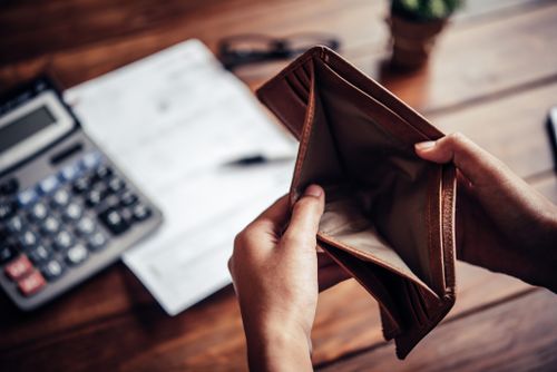 empty wallet
