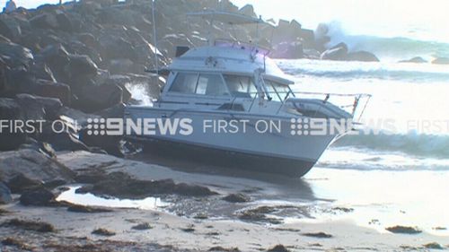 The boat's skipper allegedly returned an alcohol reading of  0.159. (9NEWS)