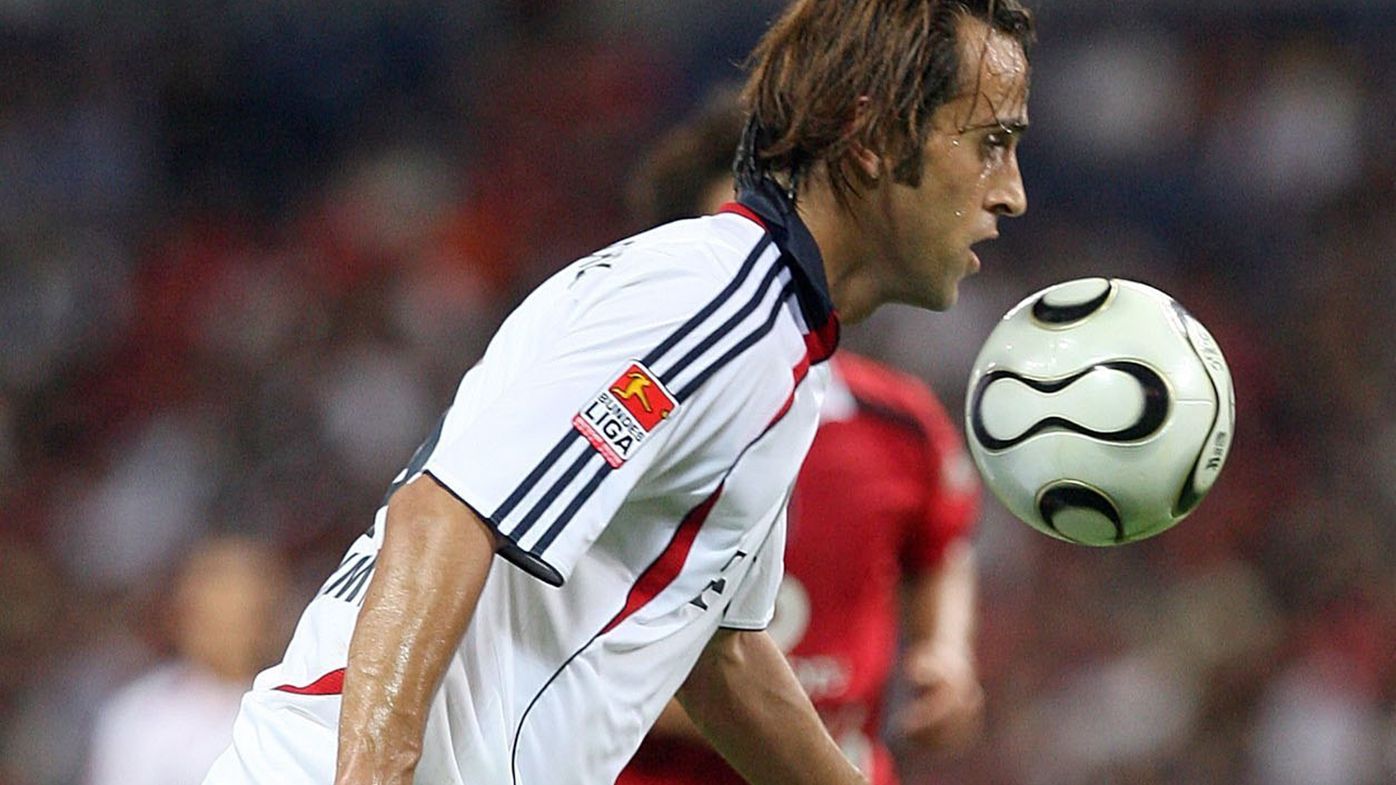 Iran&#x27;s Ali Karimi playing for Bayern Munich in 2006.