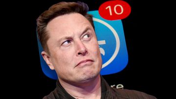 Elon Musk said Apple has threatened to pull Twitter from its app store.