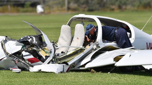 Two men died in the light plane crash at Allenview. (AAP)