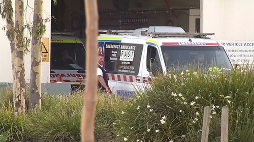 Paramedics tried to revive the man but he could not be saved. (9NEWS)