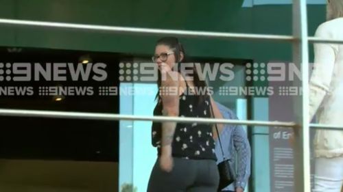 The mother of Jake Corbett-Large's children, Kirsten Rowlandson. (9NEWS)