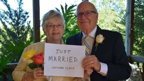 High school sweethearts marry six decades after breaking up