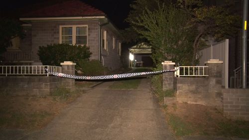 Emergency services cordoned off the scene on Stapleton Street. (9NEWS)