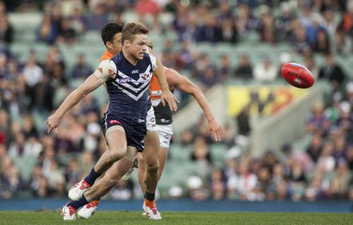 Sylvia played 157 games for Melbourne before being traded to Fremantle. (AAP)