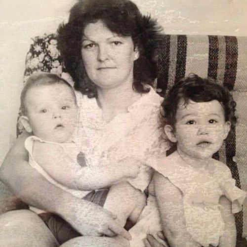Heather Mark's daughter Jacqueline and granddaughter Natalie.
