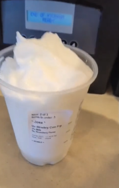 Starbucks barista shares customer's 'confusing' Frappuccino order in viral TikTok.