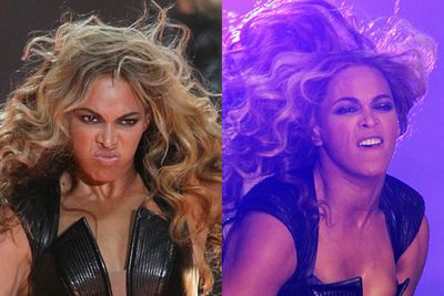 Beyonc&#233;'s animated face at the 2013 Superbowl was so extreme it inspired a bunch of memes…