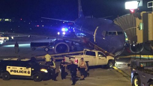 Man slams ute into plane on Nebraska airport tarmac