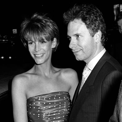 NEW YORK CITY - MAY 29:  Jamie Lee Curtis and Christopher Guest attend "Perfect" Premiere on May 29, 1985 at the Coronet Theater in New York City. (Photo by Ron Galella/Ron Galella Collection via Getty Images)