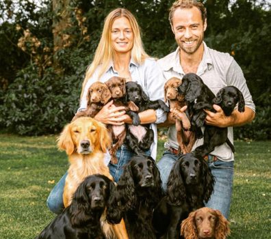 James Middleton puppies