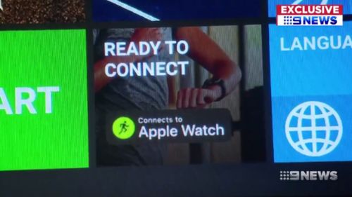 GymKit operates through the Apple Watch. (9NEWS)