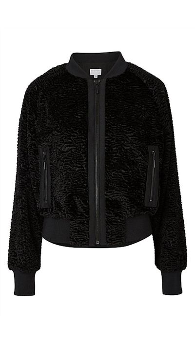 <a href="http://www.witchery.com.au/shop/woman/clothing/jackets-and-coats/60177189/Nelson-Bomber-Jacket.html">Nelson Bomber Jacket, $299, Witchery</a>