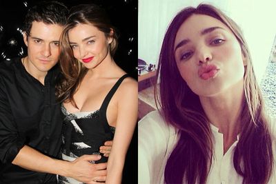 Aussie model Miranda Kerr spends a lot of her time jetting to and from exotic photoshoot locations, so it's no surprise she's had one or two intimate moments in between.<br/><br/>"Let's put it this way," she told <i>GQ</i>. "I've had an orgasm in the air before... Alone and together."<br/><br/>"Together" as in, with Orlando?! TheFIX are officially jealous.<br/><br/>(Images: Getty/Instagram)