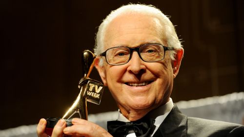 Brian Henderson was inducted into the Logies Hall of Fame on April 7 2013. (AAP)