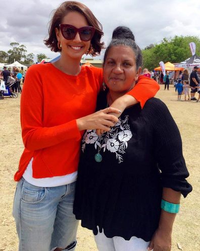 Brooke boney and her mother