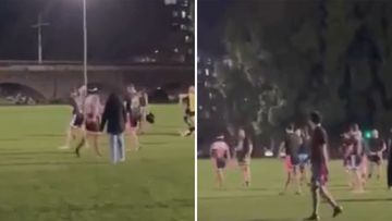 Man allegedly assaulted during evening footy game