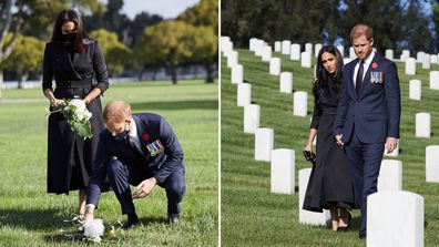 Prince Harry and Meghan Markle, Remembrance Sunday 2020