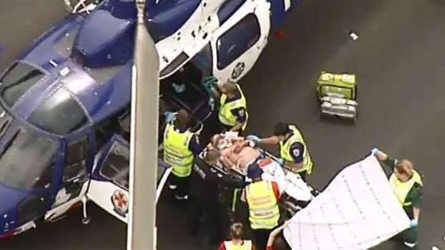 UPDATE: Man freed from crushed car following three-hour rescue mission on Melbourne freeway