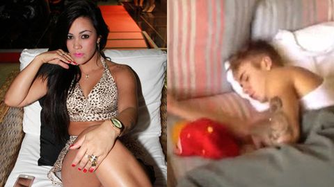 Justin Bieber's Brazilian video girl dishes the dirt on their night together