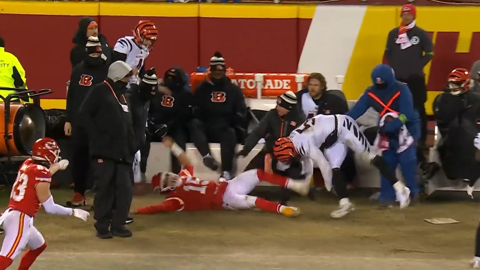 Chiefs top Bengals with last-second kick to claim AFC championship, make Super Bowl